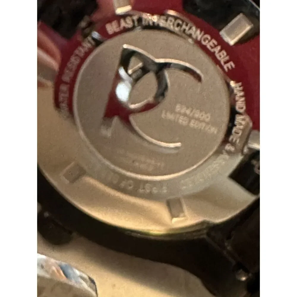 Renato The Beast Limited Edition Black Chronograph Watch 694/900 Swiss